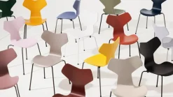 3130 Grand Prix stol lakeret af Arne Jacobsen