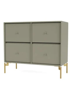 4124 kommode inkl. ben fra Montana