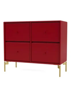 4124 kommode inkl. ben fra Montana