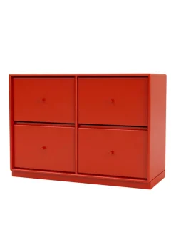 4124 kommode inkl. sokkel fra Montana