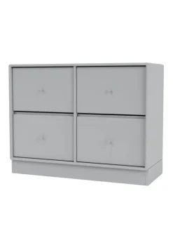 4124 kommode inkl. sokkel fra Montana