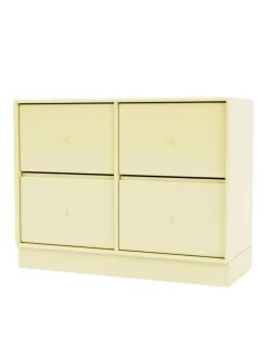 4124 kommode inkl. sokkel fra Montana