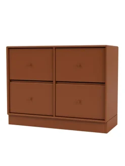 4124 kommode inkl. sokkel fra Montana