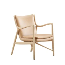 45 Lænestol, eg olie af Finn Juhl