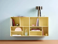 1619 reol inkl. hjul fra Montana