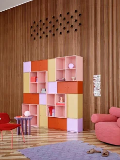 1112 reol inkl. hjul fra Montana