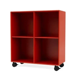 1112 reol inkl. hjul fra Montana