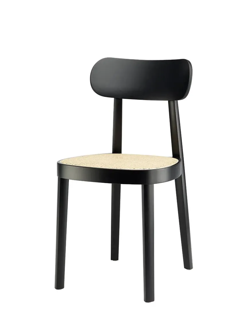 118 Spisebordsstol, sort fra Thonet