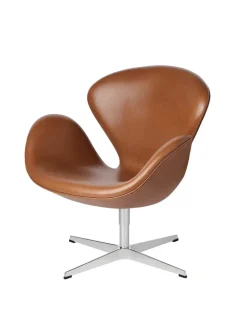 3320 Svanen i læder af Arne Jacobsen