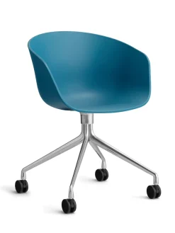 About a Chair AAC52 Forsidepolstret, hvid skal fra Hay