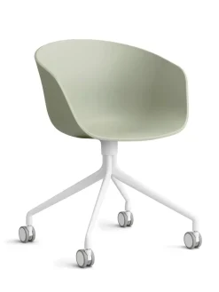 About a Chair AAC52 Forsidepolstret, hvid skal fra Hay