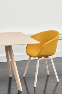 About a Chair AAC22 forsidepolstret, hvid skal fra Hay