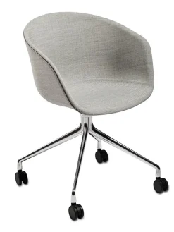 About a Chair AAC52 Forsidepolstret, sort skal fra Hay