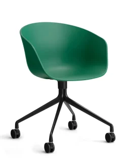 About a Chair AAC52 Forsidepolstret, sort skal fra Hay