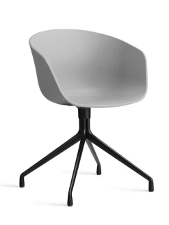 About a Chair AAC52 Forsidepolstret, sort skal fra Hay