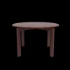 After Dining Table Ø120, Marble Burgundy fra Fritz Hansen