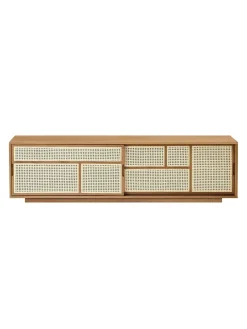 Air Sideboard Low, white/Grey fra Design House Stockholm