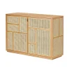 Air Sideboard, oak/cane fra Design House Stockholm