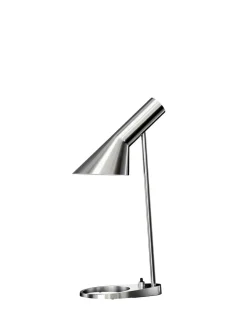 AJ Mini Table Lamp, black/brass af Arne Jacobsen