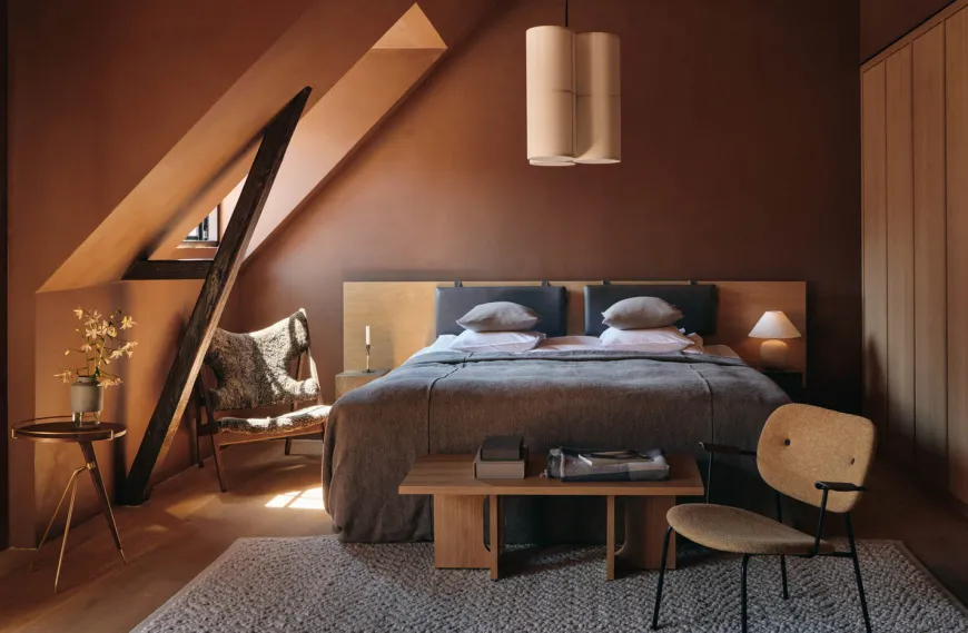 Androgyne Lounge Table, Wood fra Audo Copenhagen