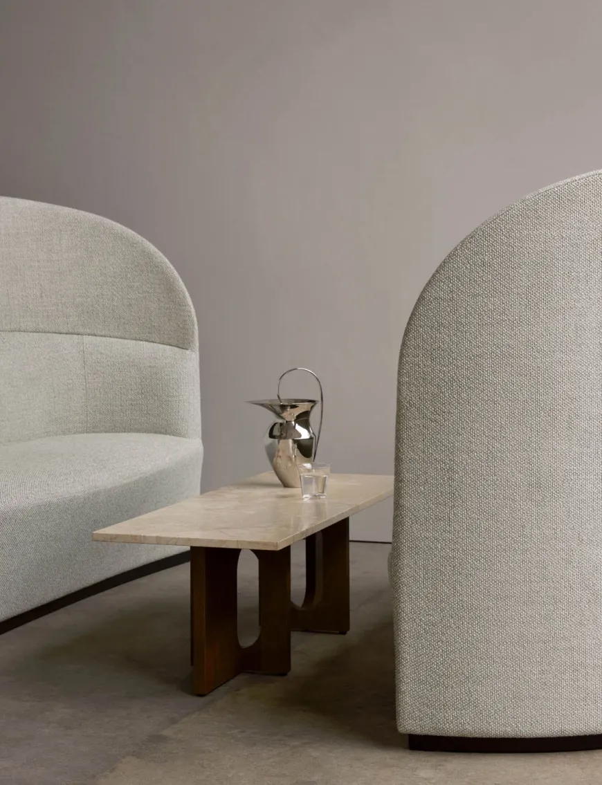 Androgyne Lounge Table, Wood fra Audo Copenhagen