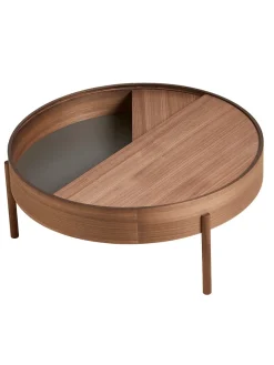 Arc Coffee Table, Ø 89 cm fra Woud