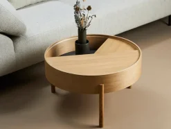 Arc Coffee Table, Ø 89 cm fra Woud