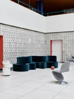 Barboy Sidebord, blå af Verner Panton