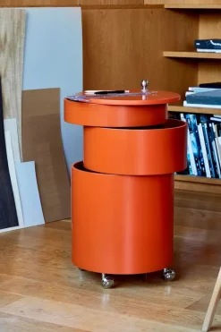 Barboy Sidebord, blå af Verner Panton