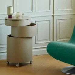 Barboy Sidebord, blå af Verner Panton