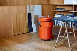 Barboy Sidebord, hvid af Verner Panton