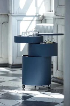 Barboy Sidebord, hvid af Verner Panton