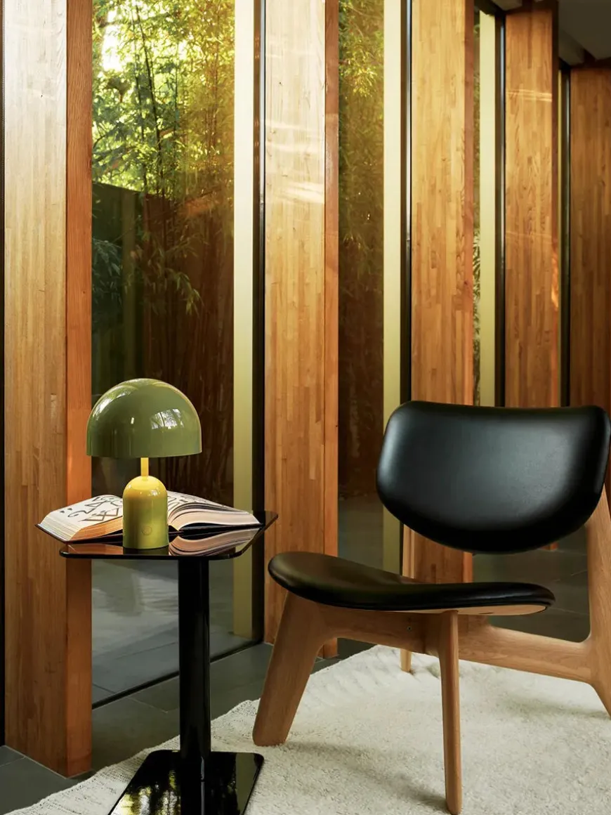 Bell Portable Bordlampe, moss fra Tom Dixon