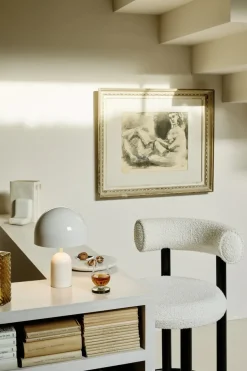 Bell Portable Bordlampe, silver fra Tom Dixon