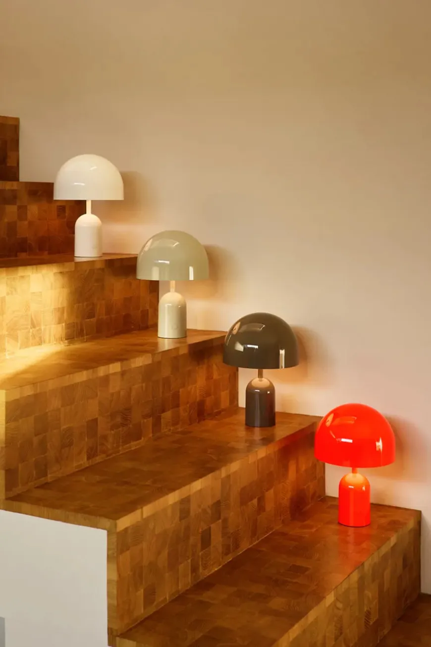 Bell Portable Bordlampe, taupe fra Tom Dixon