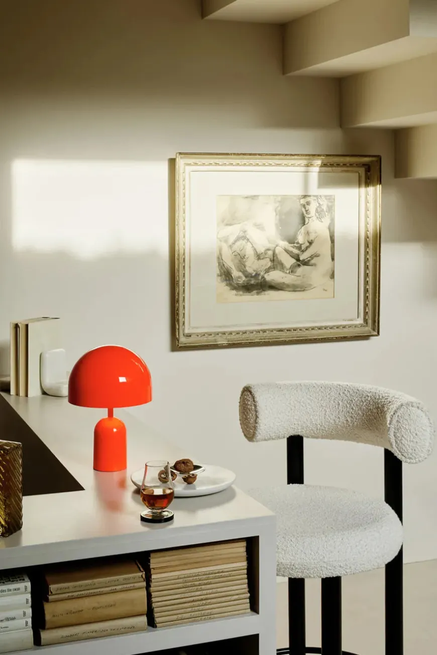 Bell Portable Bordlampe, white fra Tom Dixon