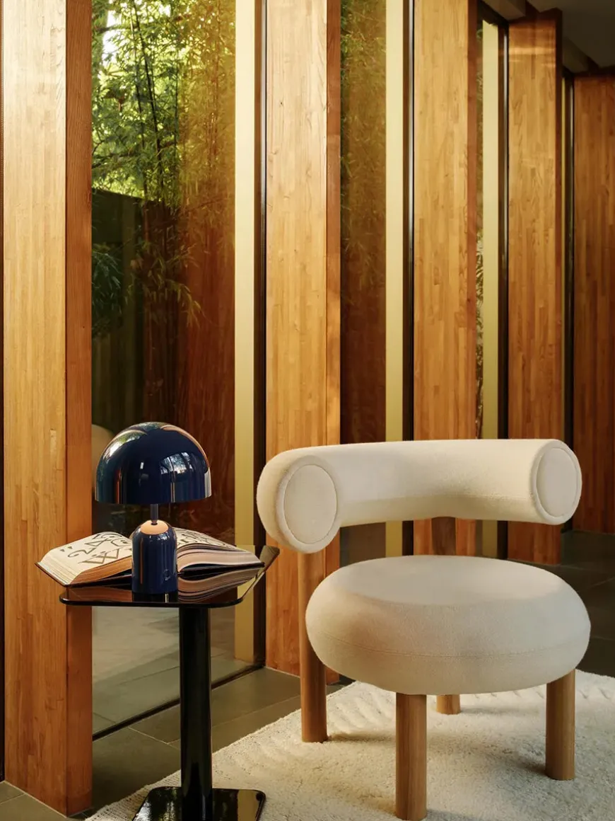 Bell Portable Bordlampe, white fra Tom Dixon