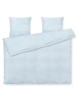 Bæk & Bølge Sengetøj, grøn/sand fra Juna