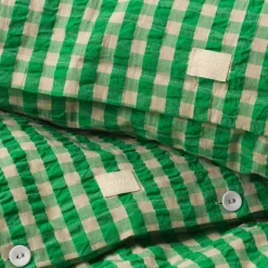 Bæk & Bølge Sengetøj, sort/sand fra Juna