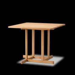 BM80 Shaker spisebord, rundt af Børge Mogensen