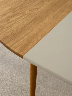 BM0121 Spisebord, sæbebehandlet eg af Børge Mogensen