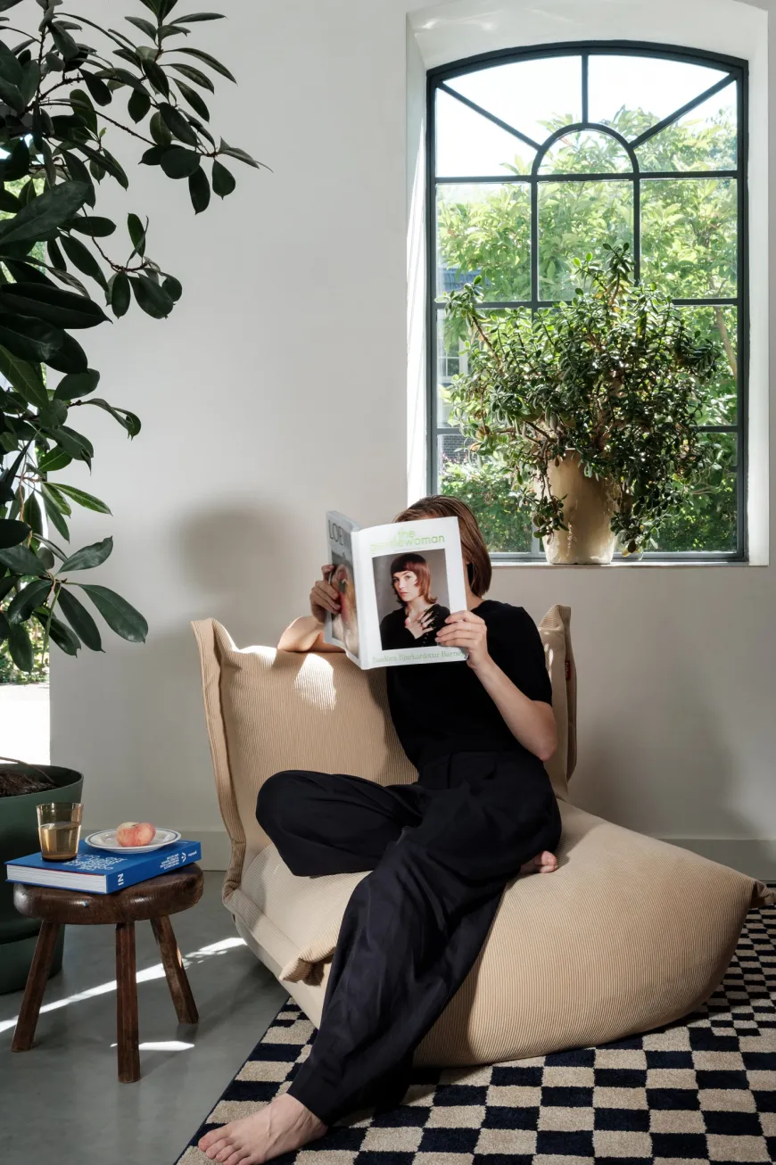 Bonbaron Slim Cord Recycled lænestol fra Fatboy