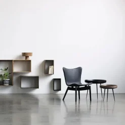 Bowl table coffee waste black fra Mater