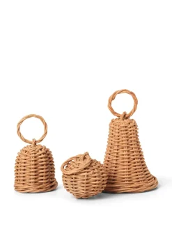 Braided Bell Baubles, sæt á 3 stk. fra Ferm Living