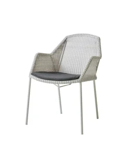 Breeze Havestol m. Armlæn, stabelbar fra Cane-line