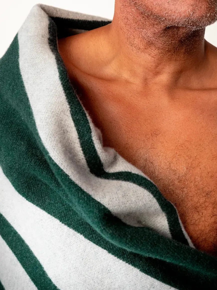 Brush Plaid, tan/milk fra raawii