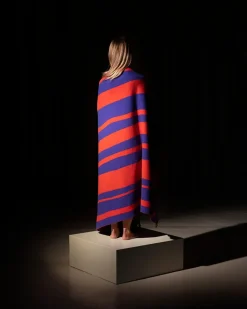 Brush Plaid, tan/milk fra raawii