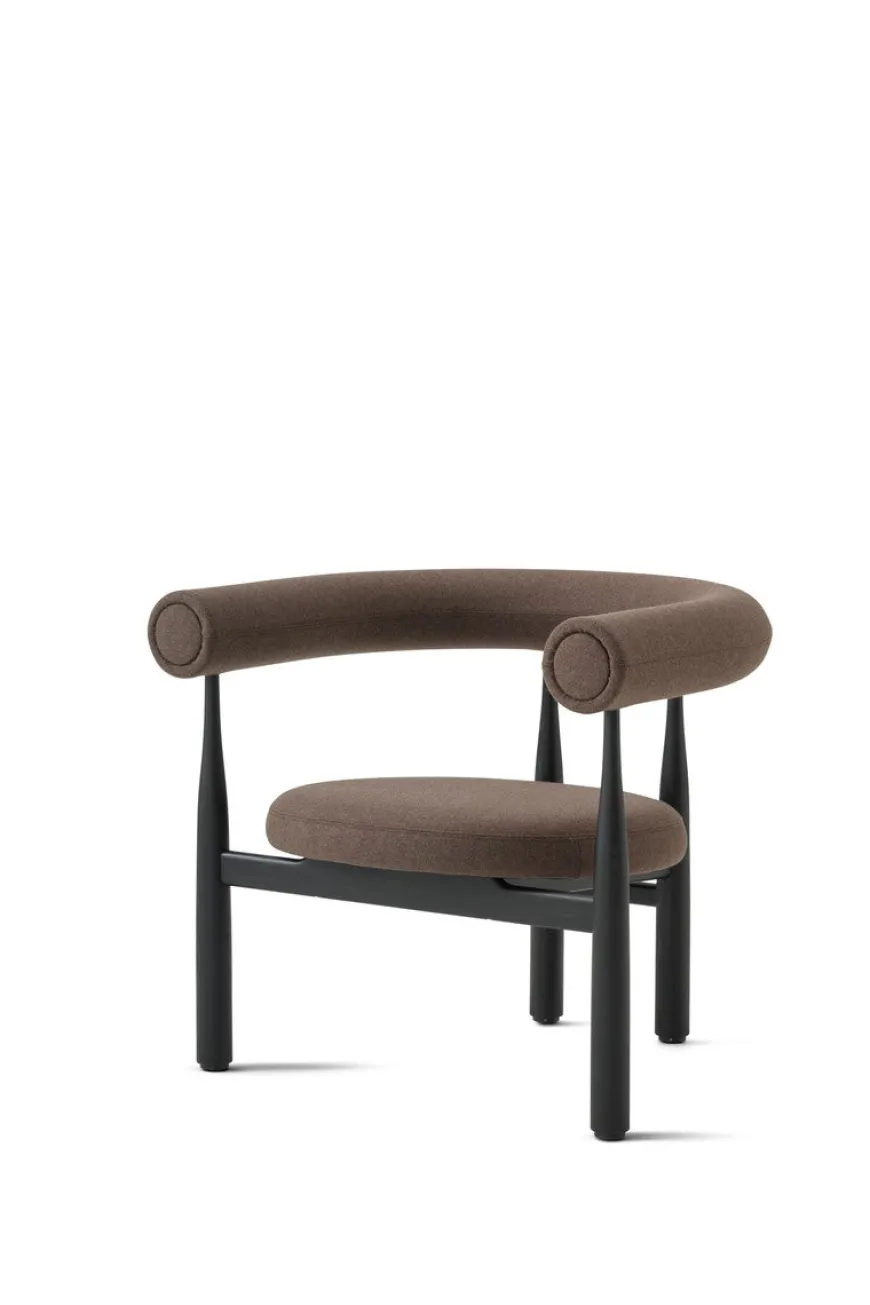 Bukowski Loungestol, sort bøg fra New Works