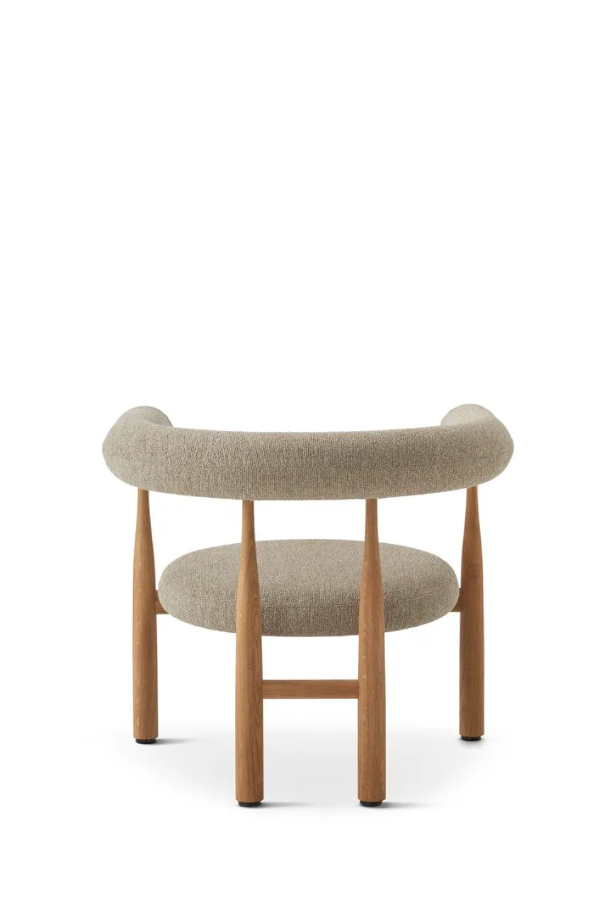 Bukowski Loungestol, sort bøg fra New Works