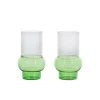 Bump Tall Glasses Green fra Tom Dixon